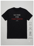 DIDEN EMPIRE "NO TIME FOR FAKE FRIEND" Slogan Graphic Tee