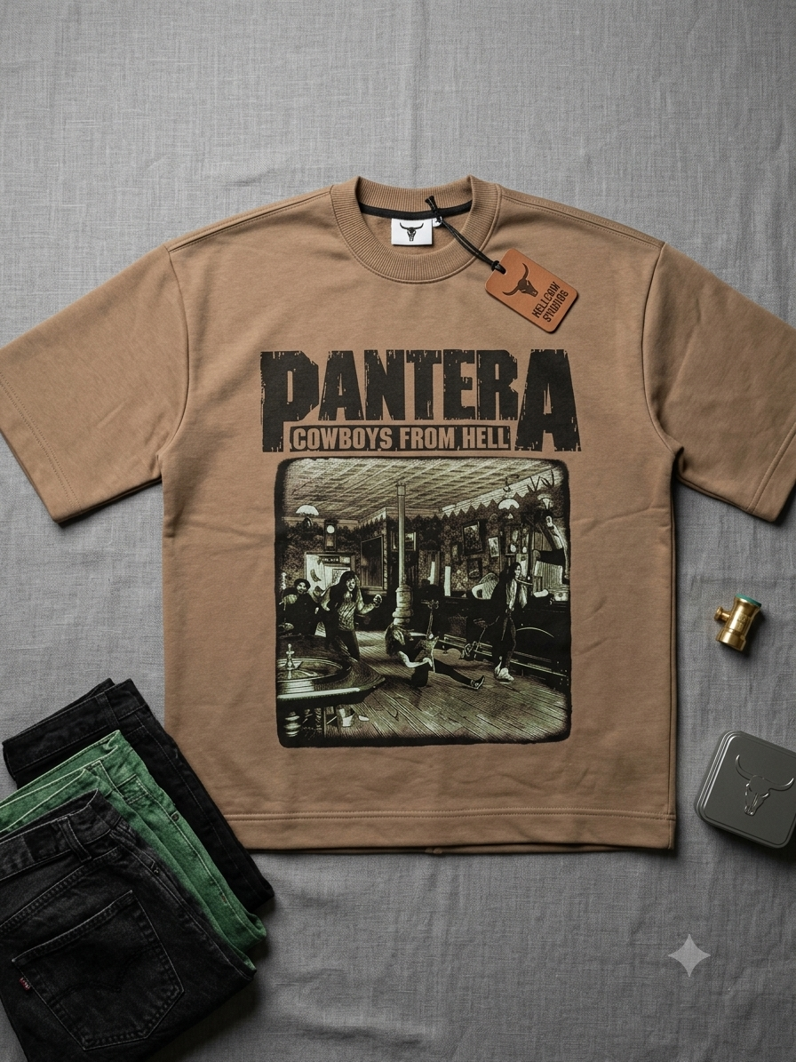 DIDEN EMPIRE — Pantera "Cowboys From Hell" Graphic Tee