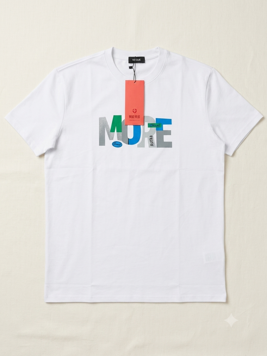Urban "MORE" Graphic Cotton Tee