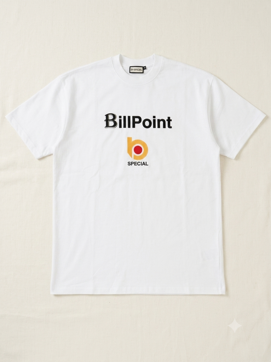 "BillPoint" Emblem Graphic Tee