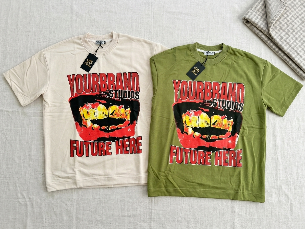 DIDEN EMPIRE — "FUTURE HERE" Vintage Oversized Graphic Tee